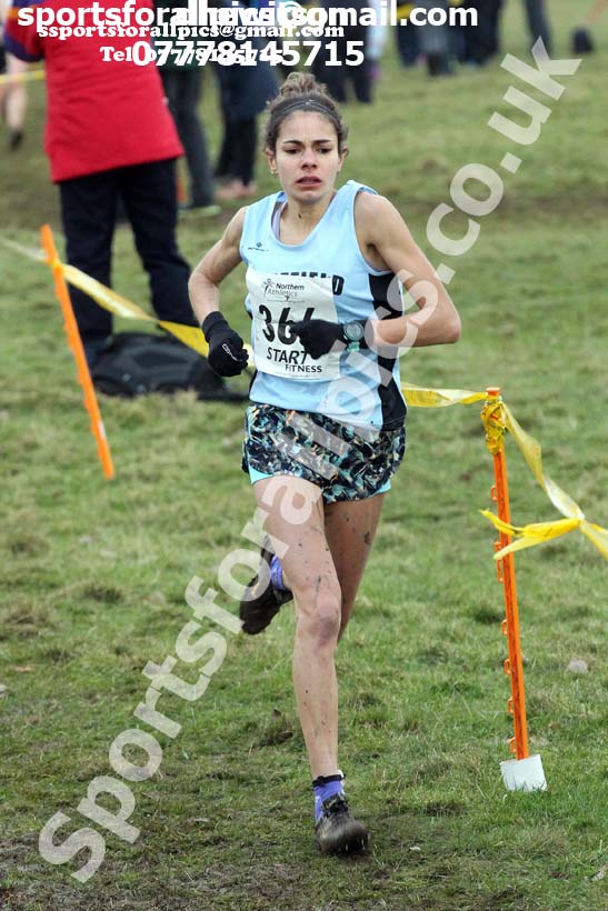 Senior womens Northern Cross Country Champs., Camp Hill Estate, Kirklington.  Photo: David T. Hewitson/Sports for All Pics